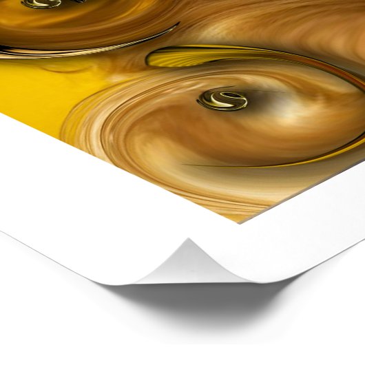 "Der komplexe Engel", Poster (Ecke)