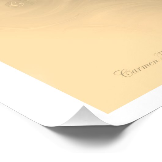 "Der komplexe Engel", Poster (Ecke)