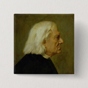 Der Komponist Franz Liszt, 1884 Button