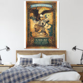 Der Konflikt eskaliert Leinwanddruck (Insitu (Schlafzimmer))