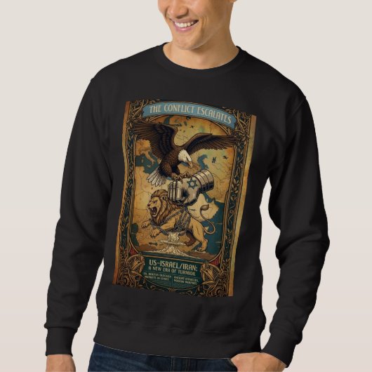 Der Konflikt eskaliert Sweatshirt (Vorderseite)