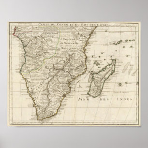 Der Kongo, Afrika Poster