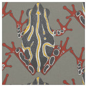 der Kongo-Baumfrosch Stoff (Nahaufnahme)