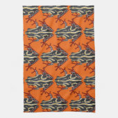 der Kongo-Baumfroschorange Handtuch (Vertikal)