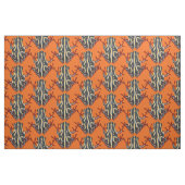der Kongo-Baumfroschorange Stoff (Fat Quarter (45,7 x 55,9 cm))