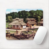 Der Kongo-Dorf Mousepad (Mit Mouse)