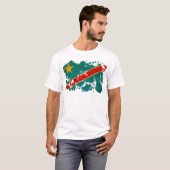 Der Kongo-Flagge T-Shirt (Vorne ganz)