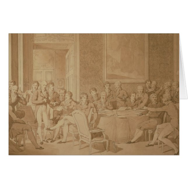 Der Kongreß von Wien, 1815 (Vorderseite (Horizontal))