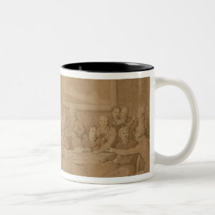 Der Kongreß von Wien, 1815 Zweifarbige Tasse