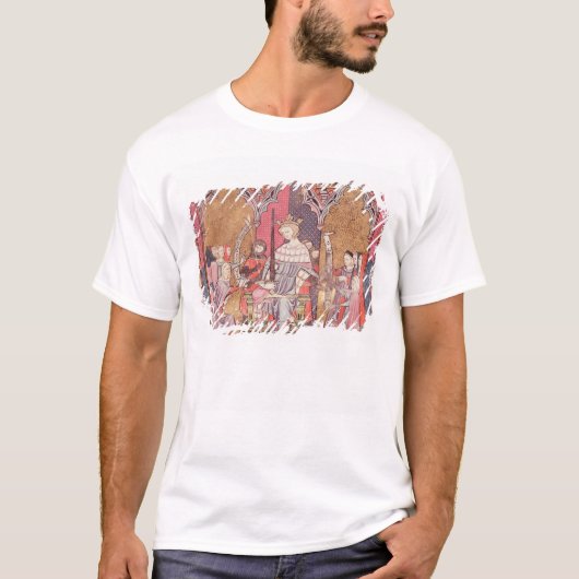 Der König Administering Justice T-Shirt (Vorderseite)