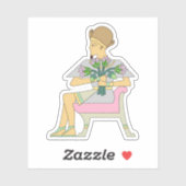 Der König Aufkleber (Blatt)