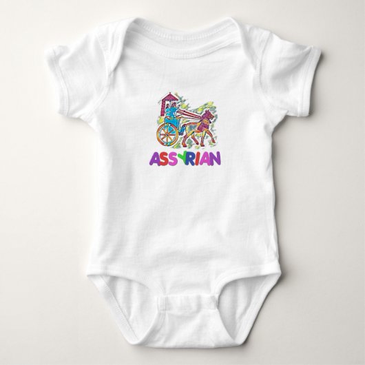 Der König Baby Strampler (Vorderseite)
