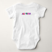 Der König Baby Strampler (Rückseite)