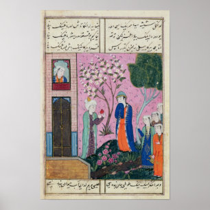 Der König bietet Abschied Poster