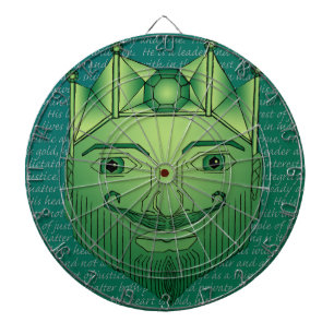 Der König Dartscheibe