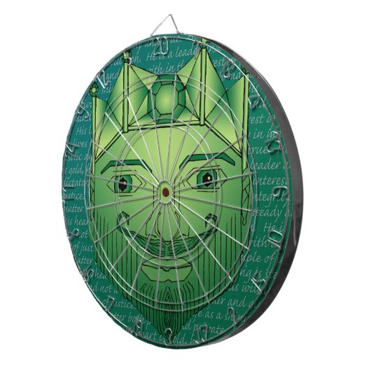 Der König Dartscheibe (Vorderseite rechts)