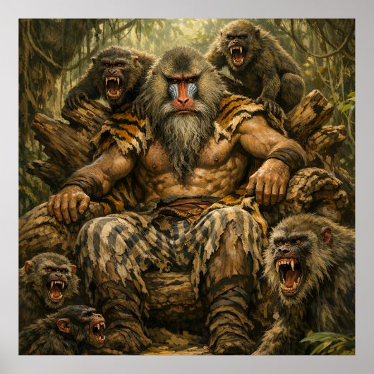 Der König der Affen Poster (Vorne)