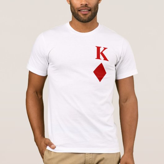 der König der Diamanten T-Shirt (Vorderseite)