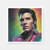 Der König der Kunst des Pops Serviette (Vorderseite)