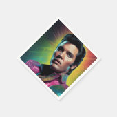 Der König der Kunst des Pops Serviette (Ecke)