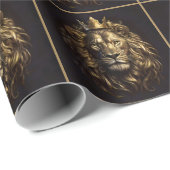 Der König! Der nicht so feige Löwe von Oz Geschenkpapier (Rolleneckpunkt)