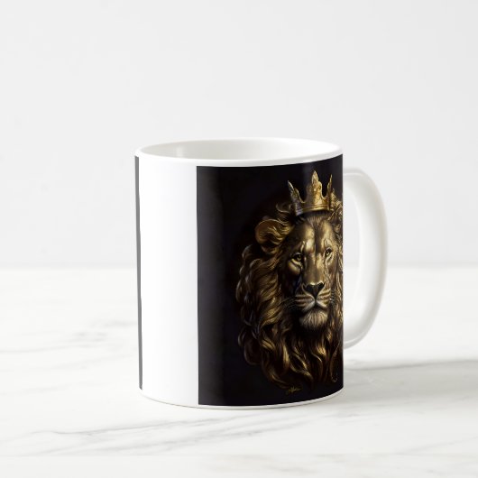 Der König! Der nicht so feige Löwe von Oz Kaffeetasse (VorderseiteRechts)