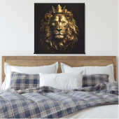 Der König! Der nicht so feige Löwe von Oz Leinwanddruck (Insitu (Schlafzimmer))