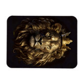 Der König! Der nicht so feige Löwe von Oz Magnet (Horizontal)