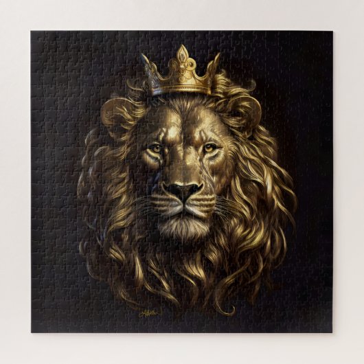 Der König! Der nicht so feige Löwe von Oz Puzzle (Vertikal)