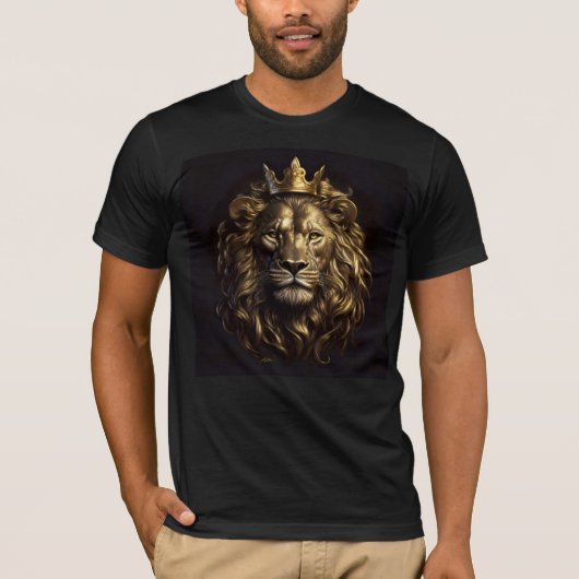 Der König! Der nicht so feige Löwe von Oz T-Shirt (Vorderseite)