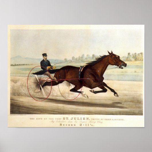 Der König der Türken, 'St. Julien' Poster (Vorne)