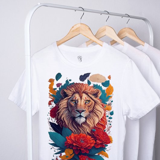 Der König des Paradieses: mit einem Löwen und Blum T-Shirt