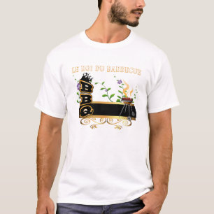 Der König des personalisierbaren Barbecues T-Shirt