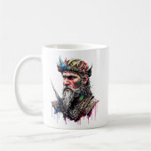"DER KÖNIG DES WAFFENS" KAFFEETASSE (Links)