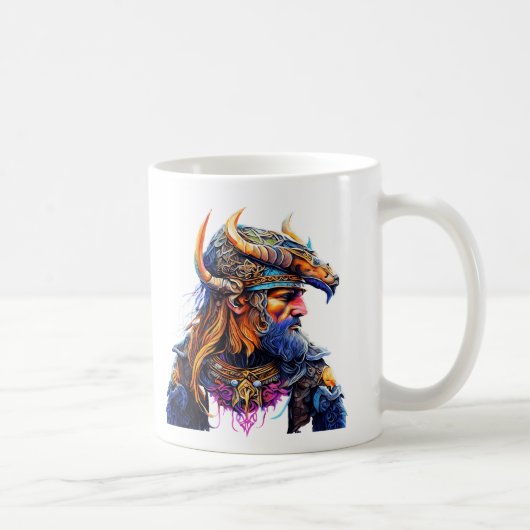 "DER KÖNIG DES WAFFENS" KAFFEETASSE (Rechts)