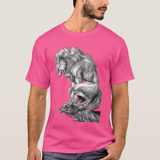 Der König des Werwolf T-Shirt (Vorderseite)