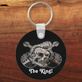 Der König! - Designer-Schlüsselanhänger Schlüsselanhänger (Vorderseite)