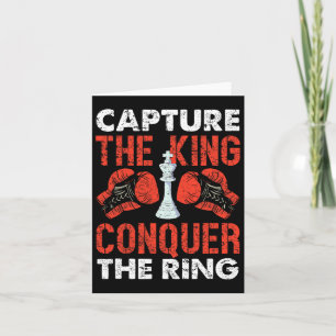 Der König erobern das Ringschachboxen Karte