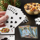 Der König erzählt alles Spielkarten (In Situ)