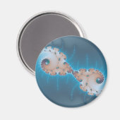 Der König - Fraktal Magnet (Vorderseite/Rückseite)