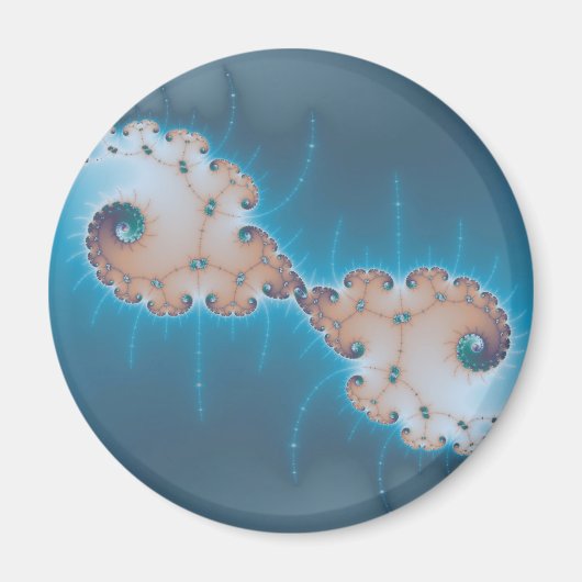 Der König - Fraktal Magnet (Vorne)