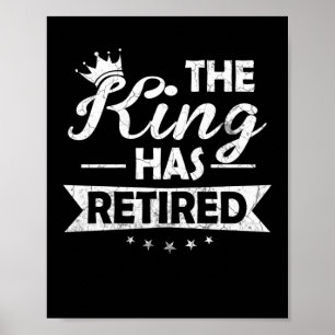 Der König hat das Coole Ruhestand für die Mama von Poster