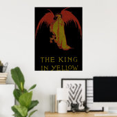Der König in Gelb Poster (Heimbüro)