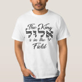 Der König ist in Elul Holiday. T-Shirt (Vorderseite)