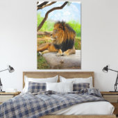 Der König! Leinwanddruck (Insitu (Schlafzimmer))