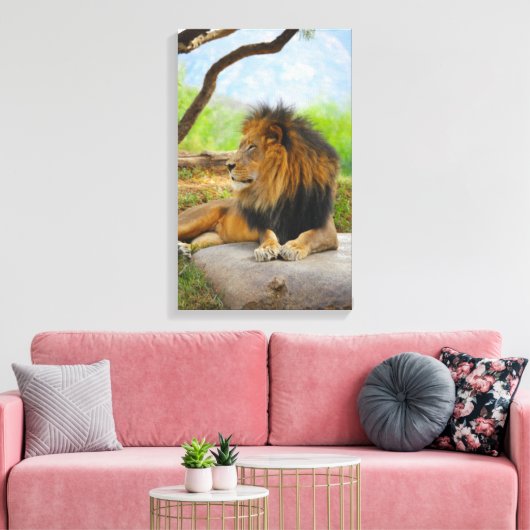 Der König! Leinwanddruck (Insitu (Wohnzimmer))