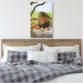 Der König! Leinwanddruck (Insitu (Schlafzimmer))