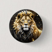 Der König: Majestic Gold und Graue Löwe, Button (Vorderseite)