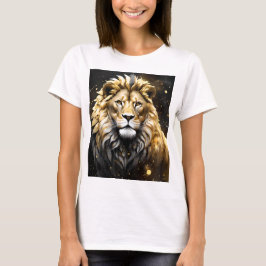 Der König: Majestic Gold und Graue Löwe, T-Shirt