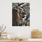 Der König Poster (Küche)